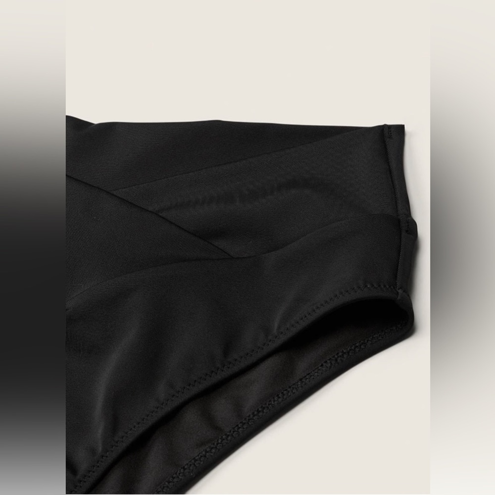 🆕 PINK VICTORIA’S SECRET SWIM  V-CROSSOVER HIGH-WAIST BIKINI BOTTOMS XXL 20 - Picture 3 of 16